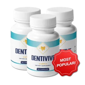 DentiVive 3 Bottles - Most Popular Package